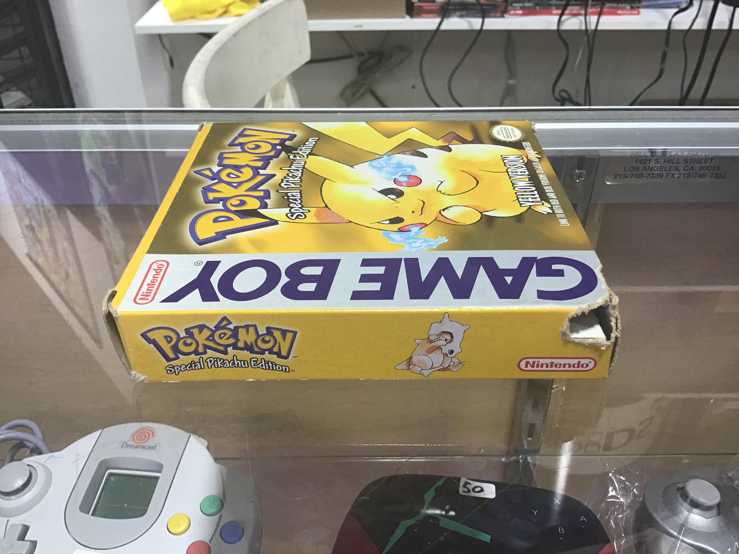 Pokémon Yellow (New Battery) (Saves) (Authentic) CIB Nintendo Gameboy