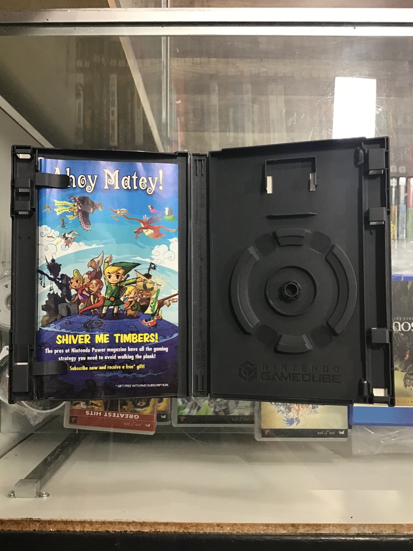 The Legend of Zelda The Wind Waker Nintendo GameCube Case and Insert ONLY
