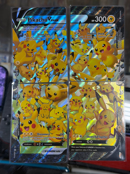 Pikachu V-Union [Set of 4] - Sword & Shield Promo
