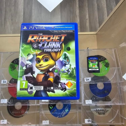 The Ratchet and Clank Trilogy PS Vita CIB