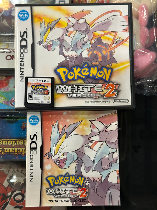 Pokémon White 2 Nintendo DS CIB Authentic