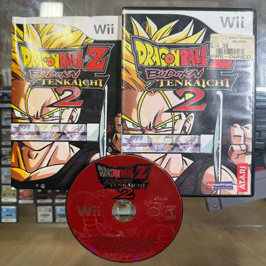 Dragon Ball Z Budokai Tenkaichi 2 Wii