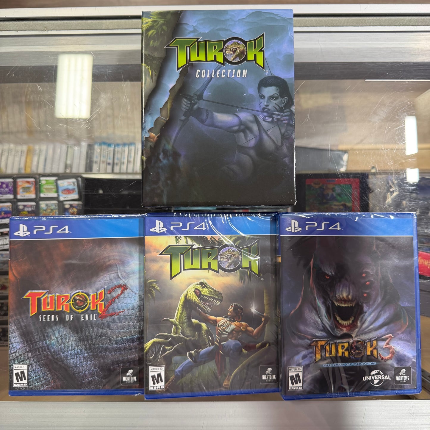 Sealed Turok Collection Slip Case PlayStation 4