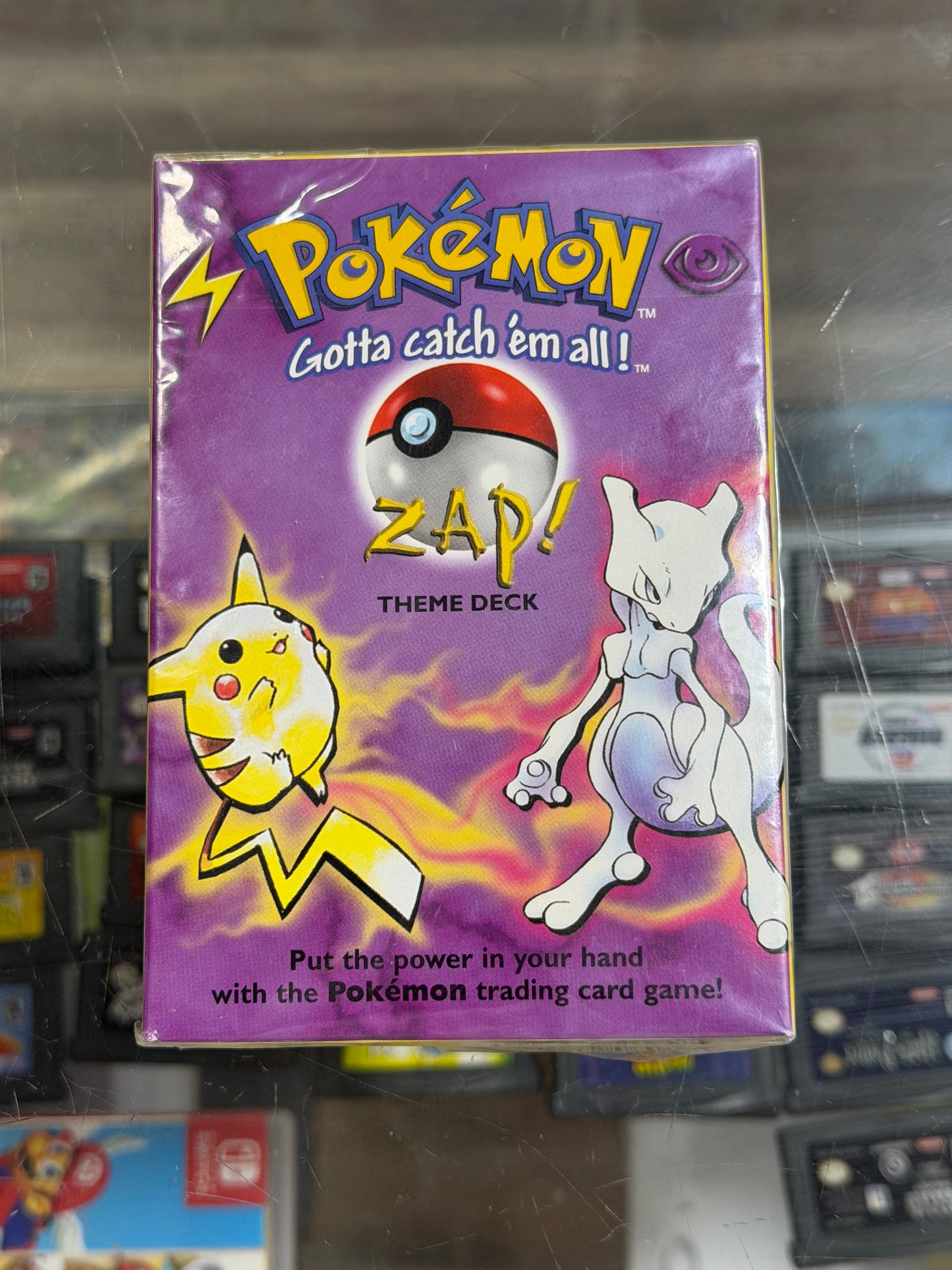 Pokémon Zap Theme Deck - Potentially Shadowless - Unopened