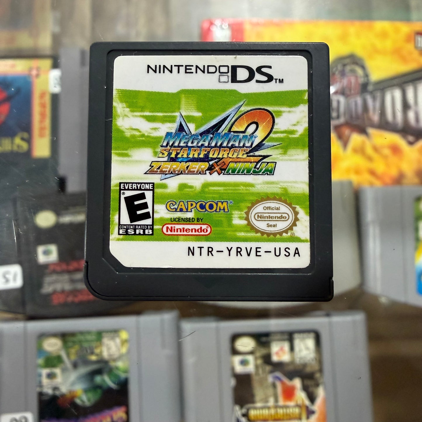 Mega Man Star Force 2 Zerker X Ninja Nintendo DS