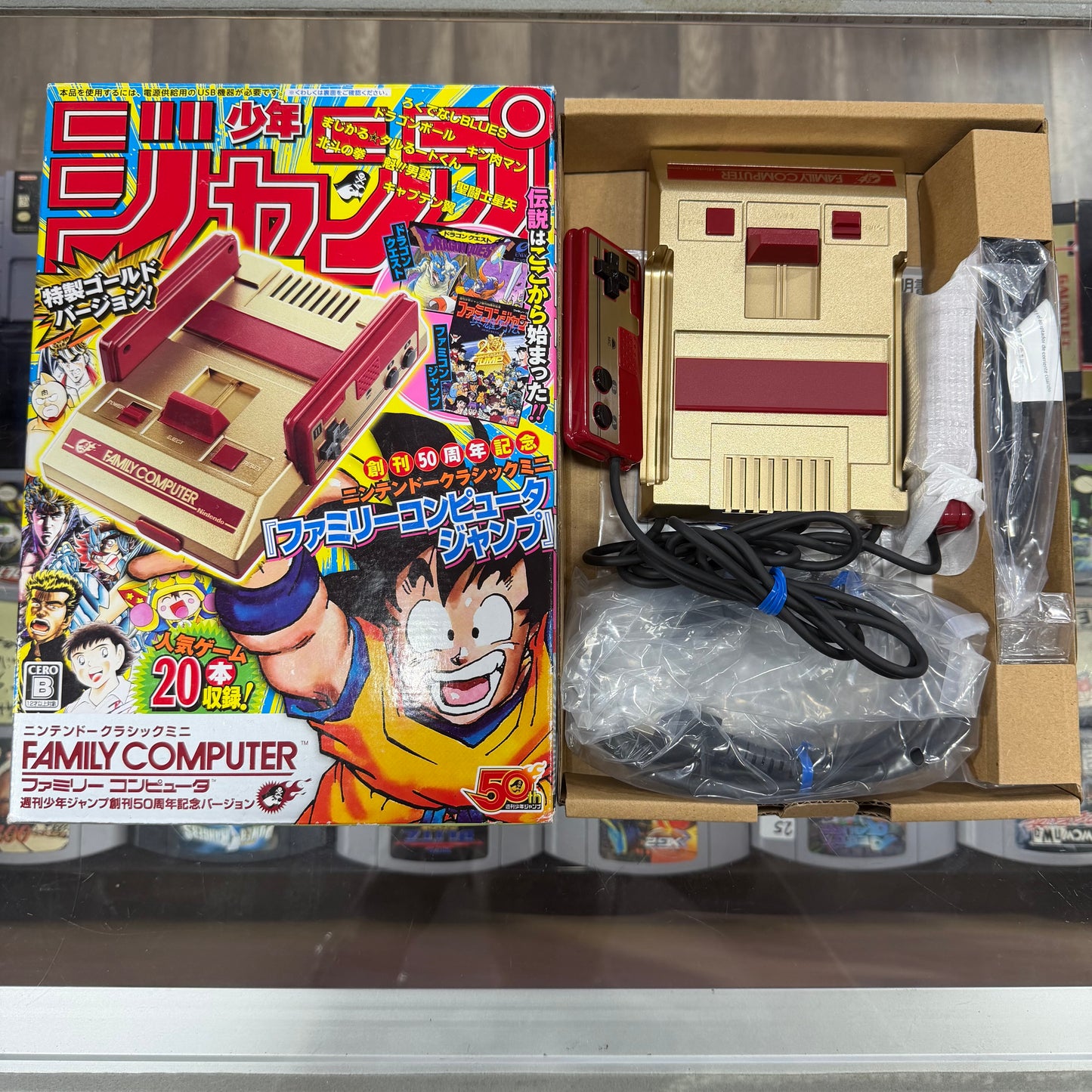 Nintendo Classic Mini Famicom [Shonen Jump Version] Famicom Open Box