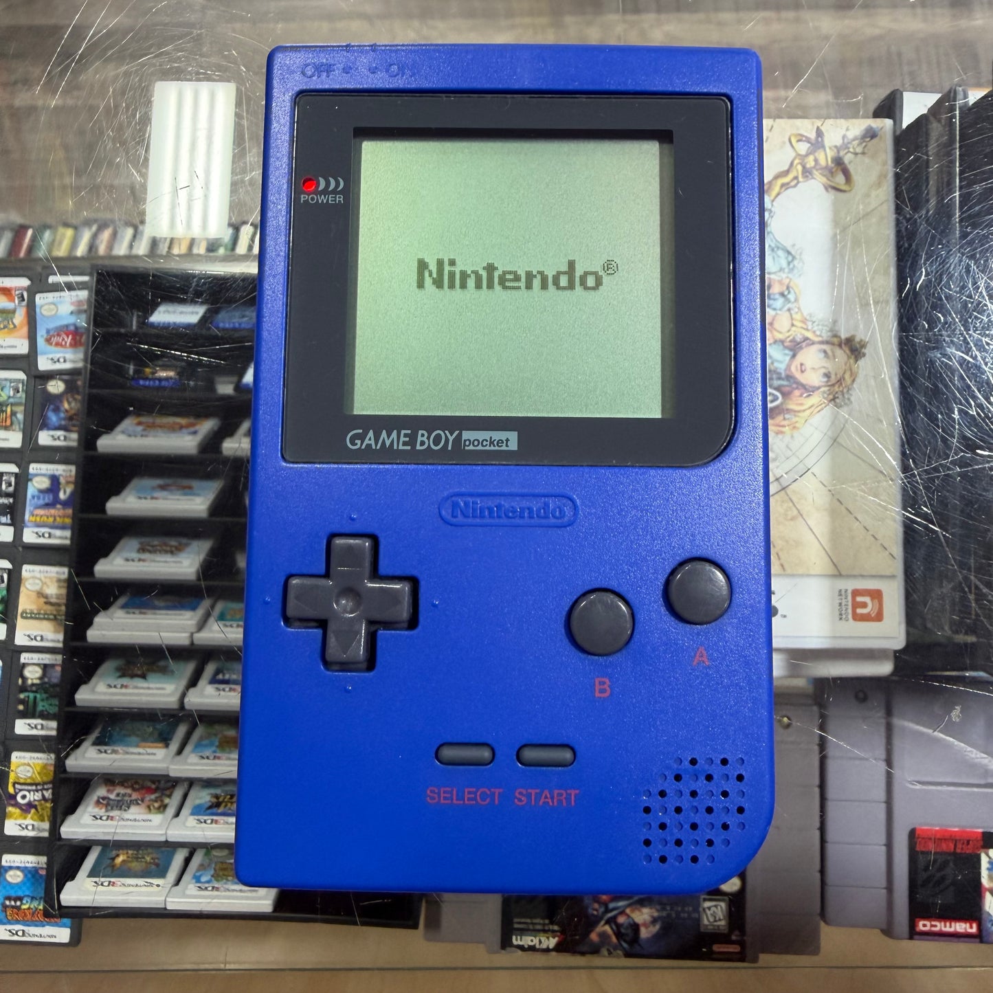 Blue GameBoy Pocket Handheld System
