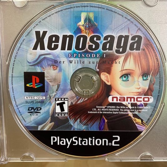 Xenosaga Playstation 2 (Loose Disc)