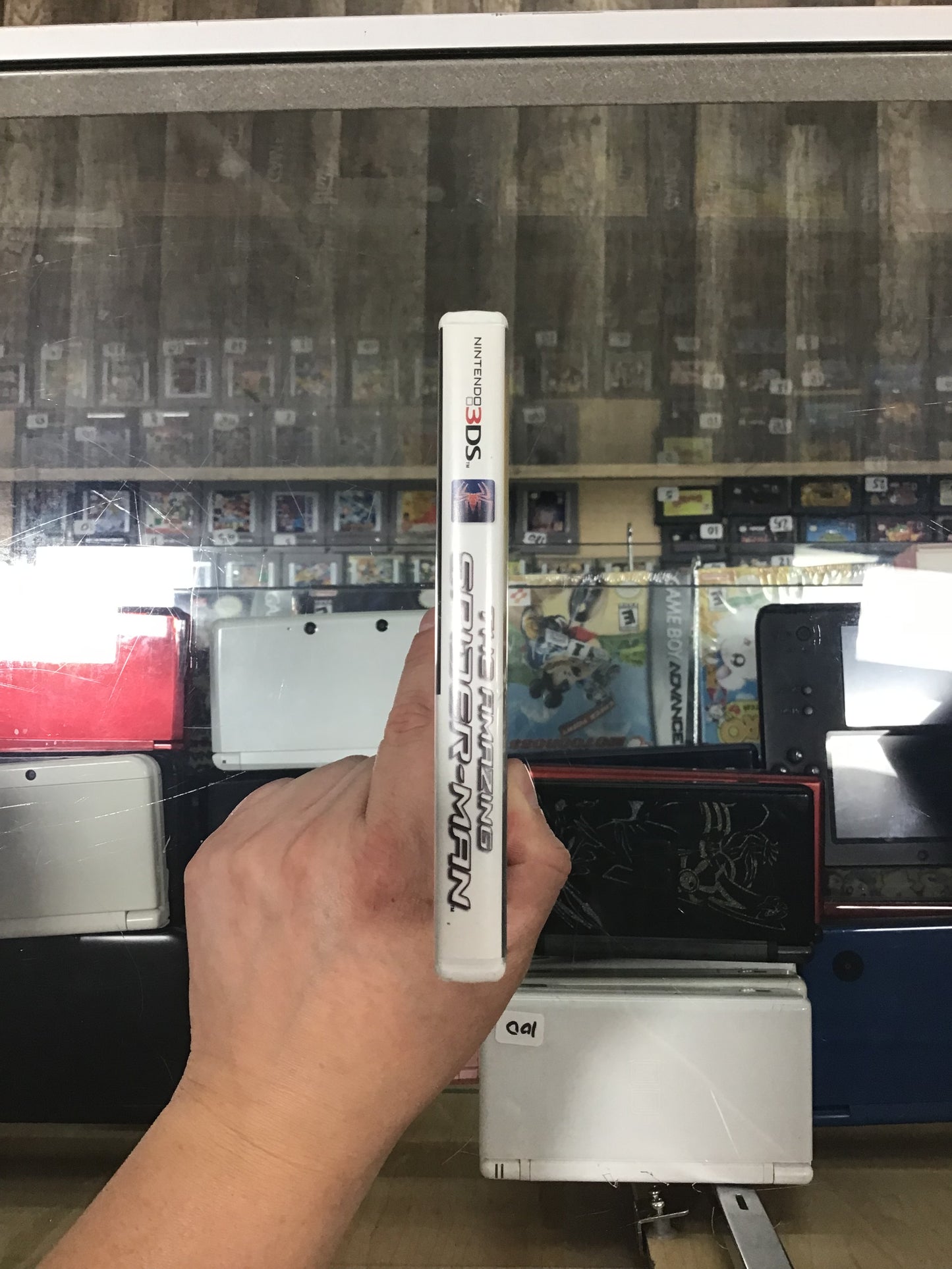 The Amazing Spider-Man Nintendo 3DS Case and Manual ONLY