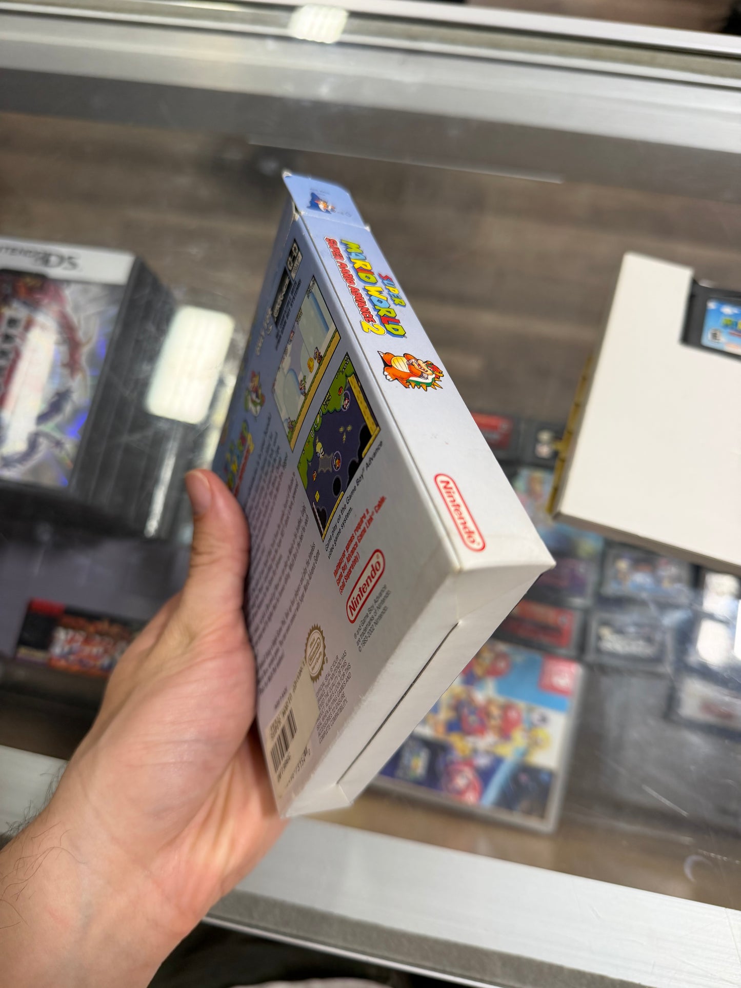 Super Mario World: Super Mario Advance 2 GameBoy Advance With Poster