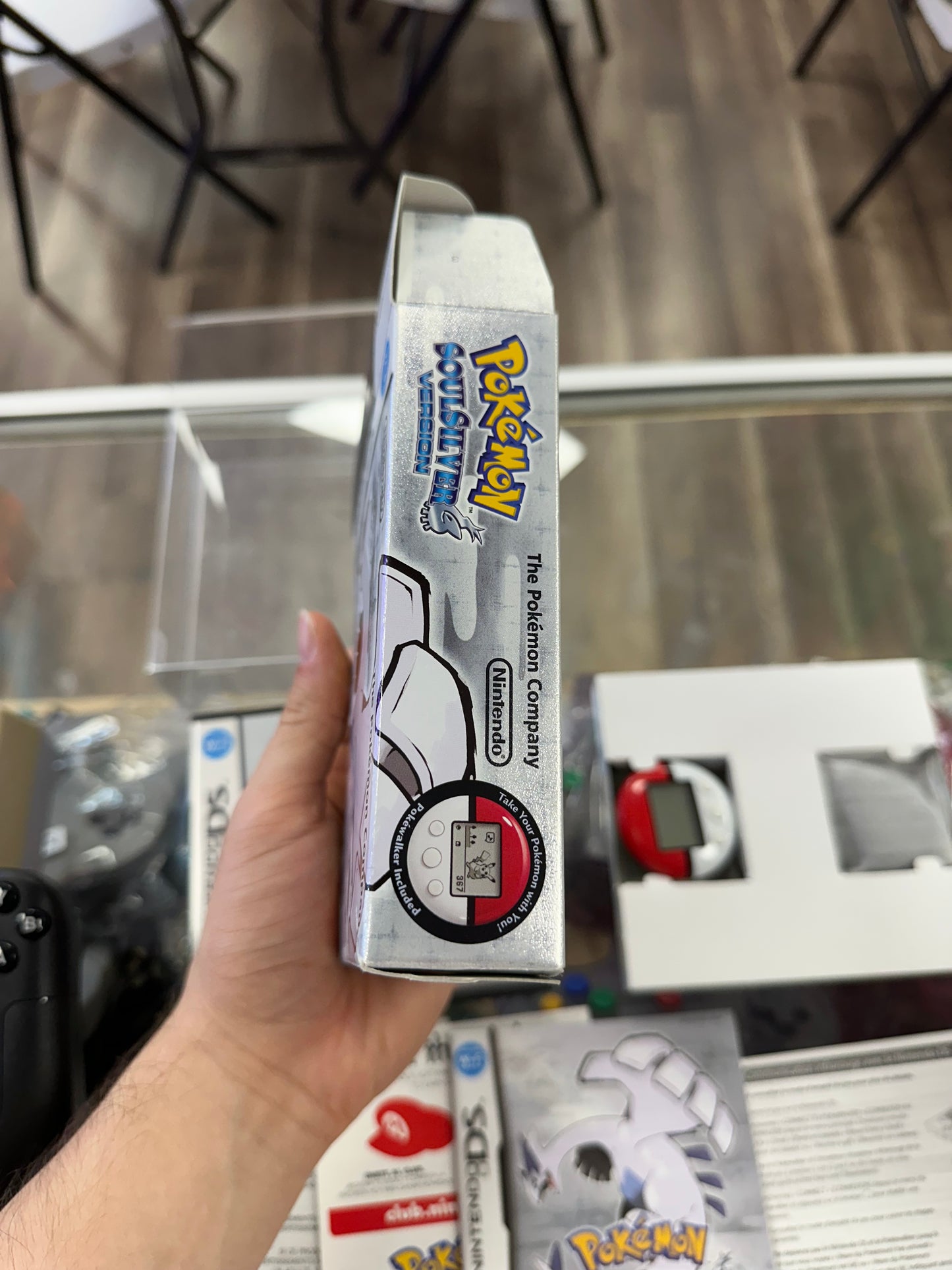 Pokémon Soulsilver Nintendo DS CIB with Pokewalker