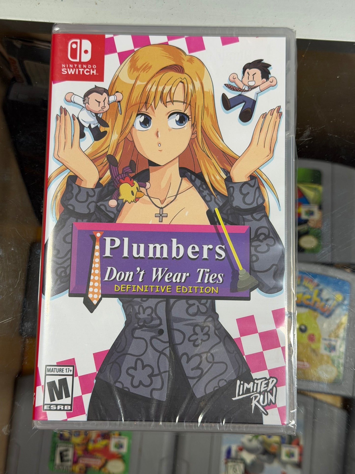 Plumbers Don't Wear Ties: Definitive Edition Nintendo Switch Sealed
