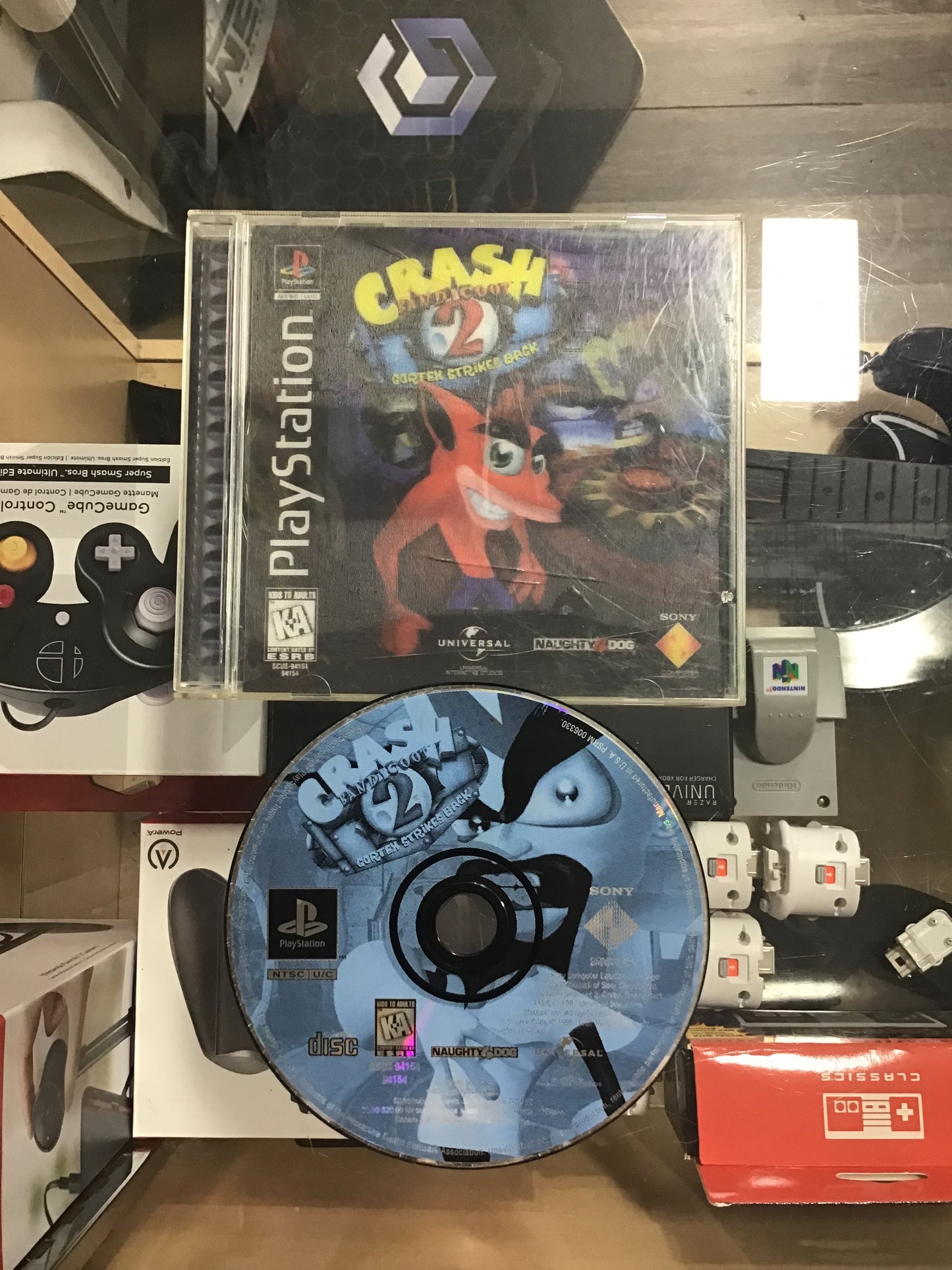 Crash Bandicoot 2 Cortex Strikes Back (Lenticular Cover) PlayStation 1