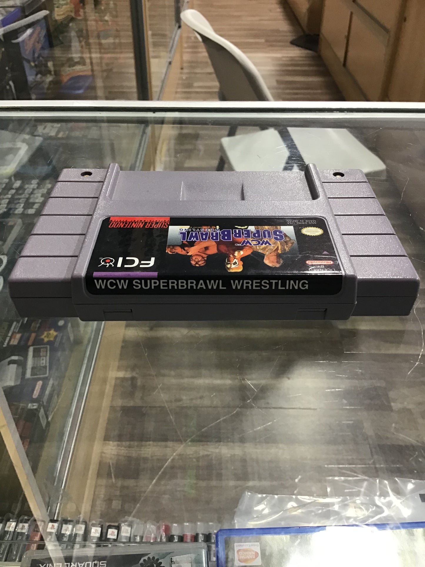 WCW Superbrawl Wrestling Super Nintendo