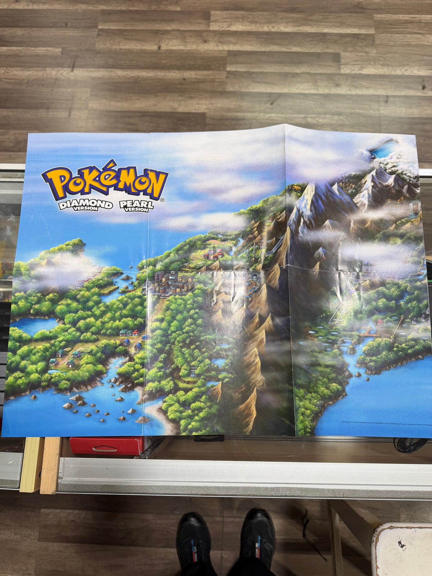 Pokemon Diamond And Pearl Poster