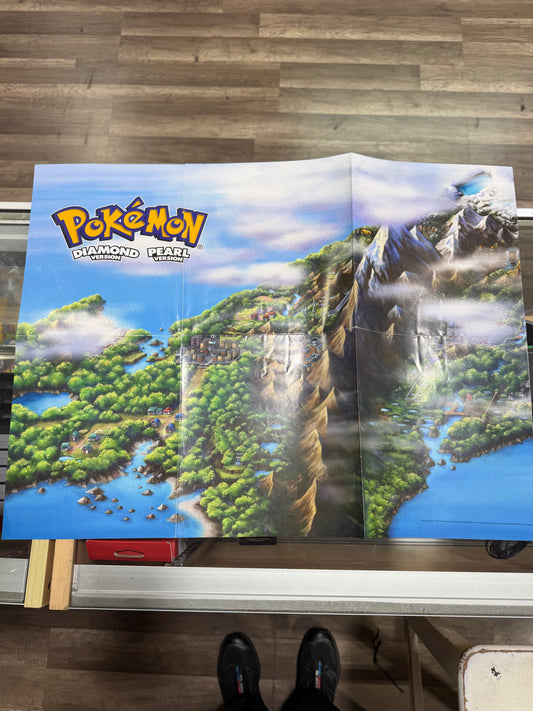 Pokemon Diamond And Pearl Poster
