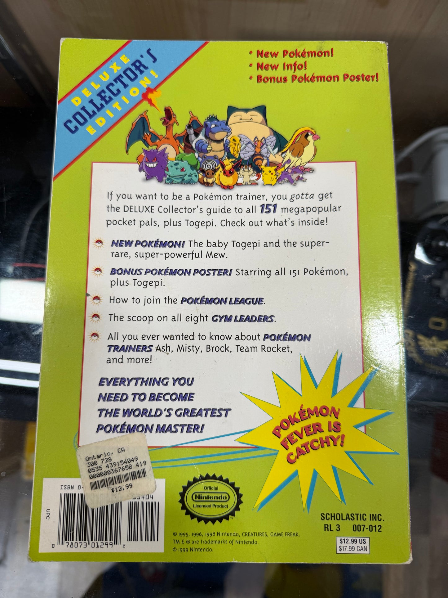 The Official Pokemon Handbook Collectors Edition