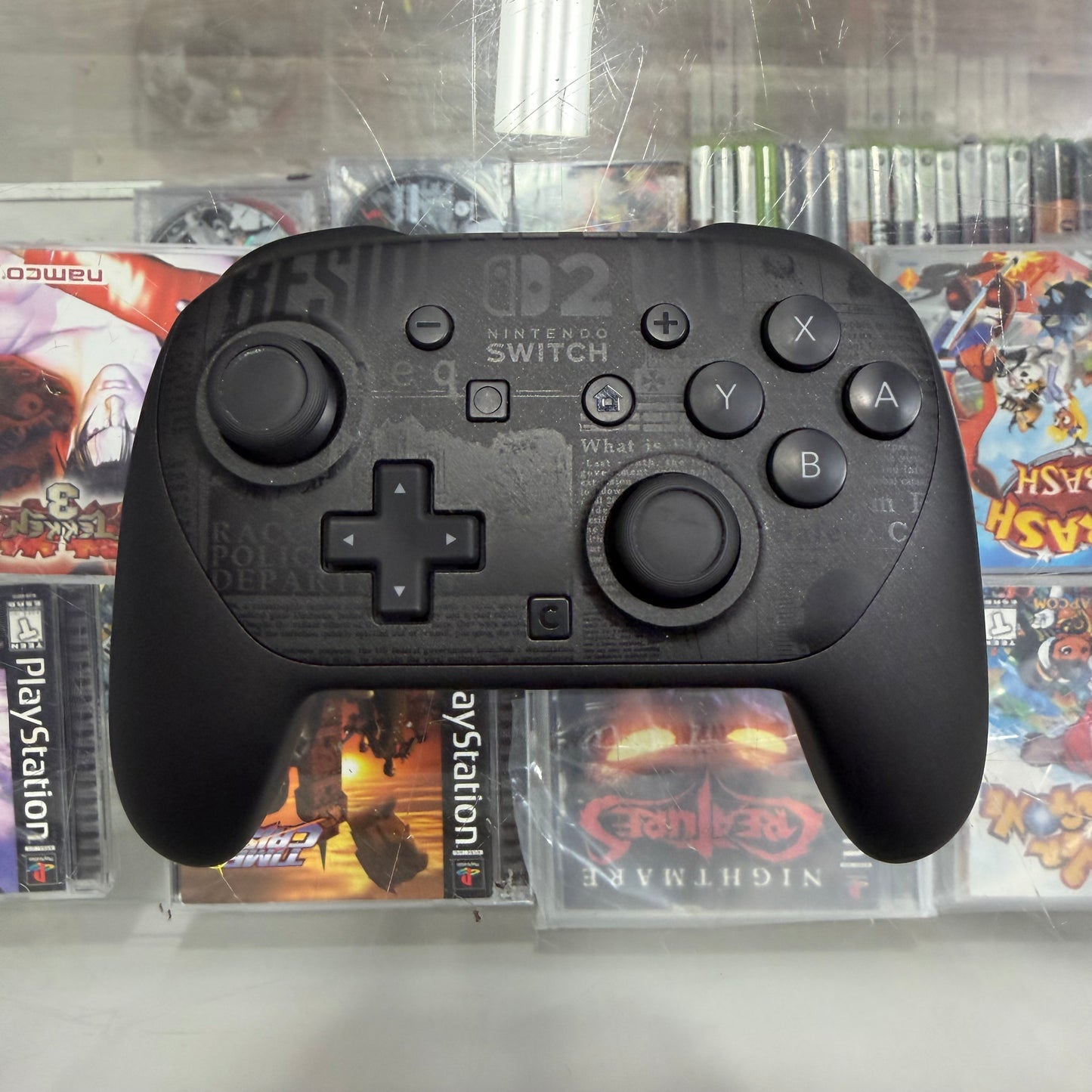 Resident Evil Requiem Pro Controller Nintendo Switch 2