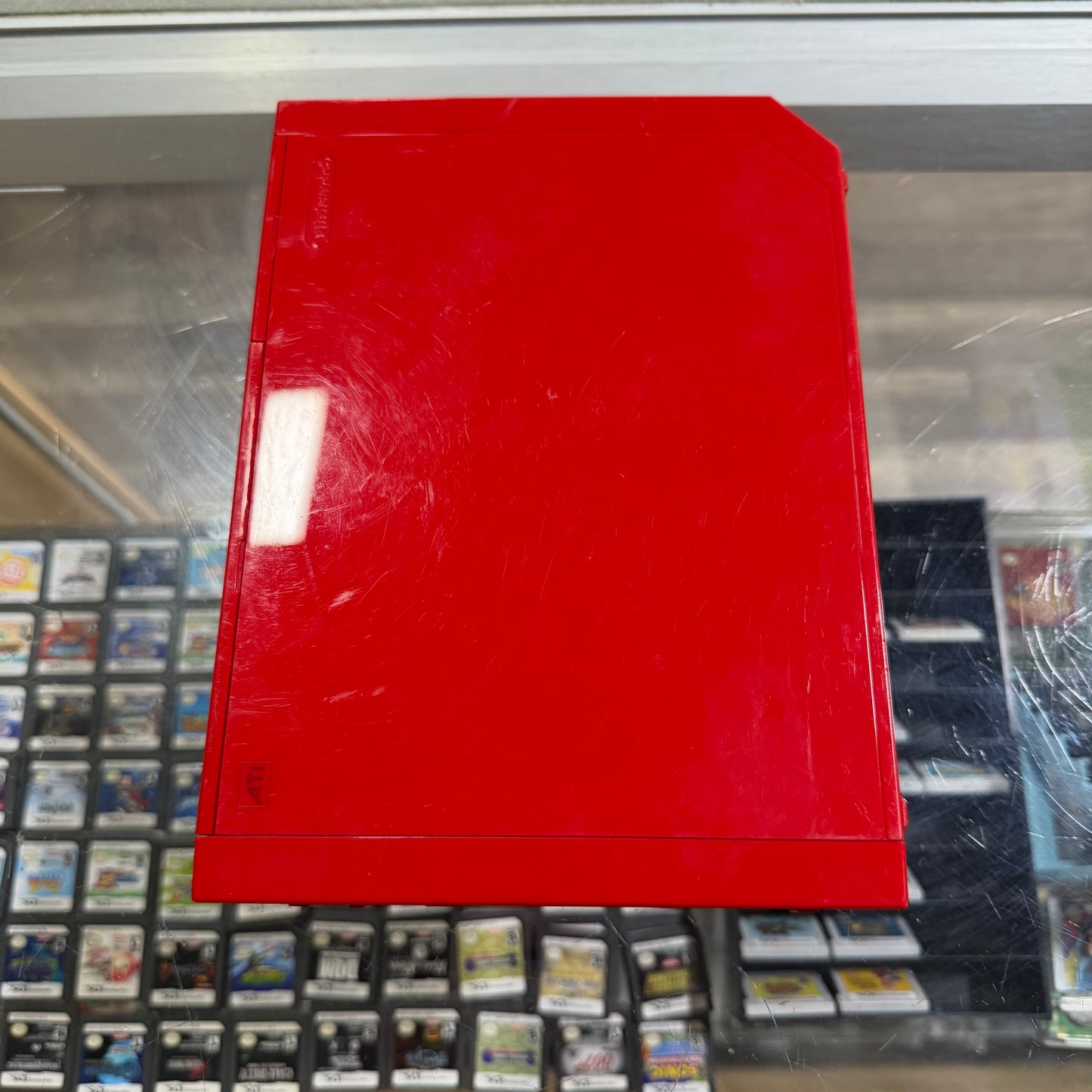 Red Nintendo Wii System Wii (all cables, controllers included)