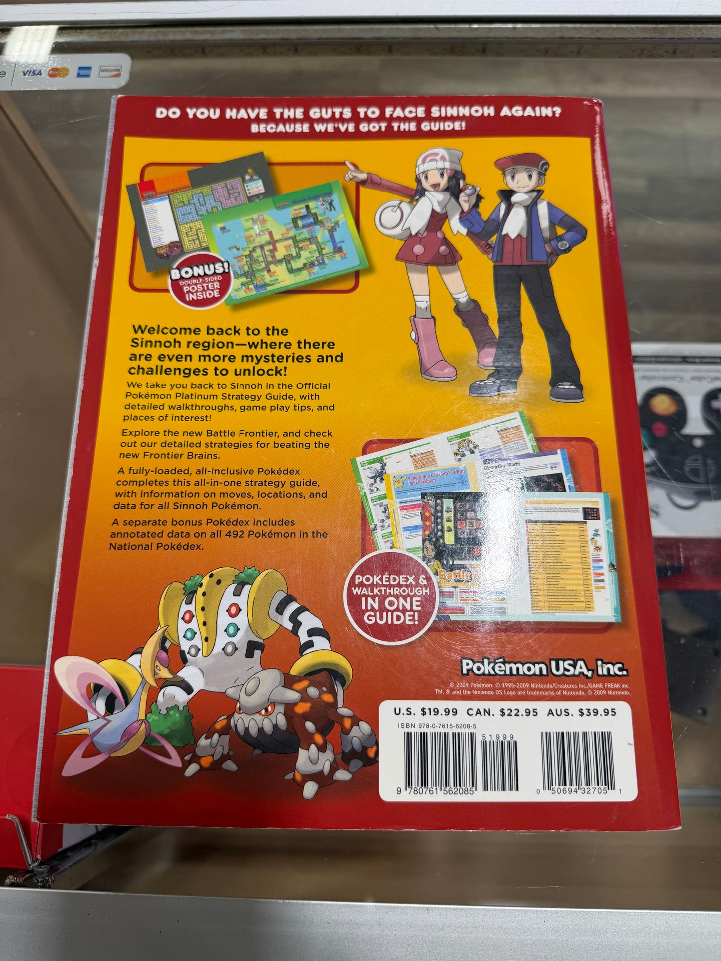 Pokémon Platinum Strategy Guide - with Poster and Stickers