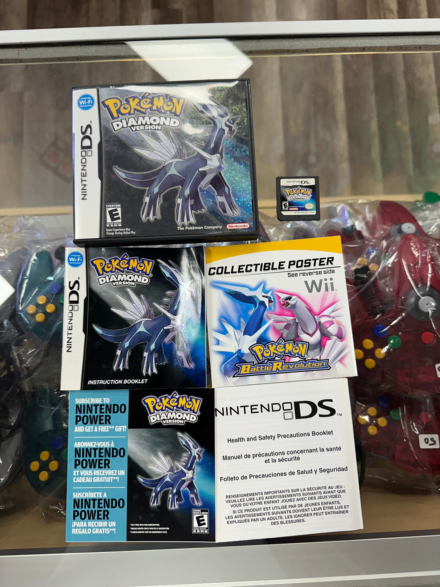 Pokémon Diamond Nintendo DS Authentic CIB