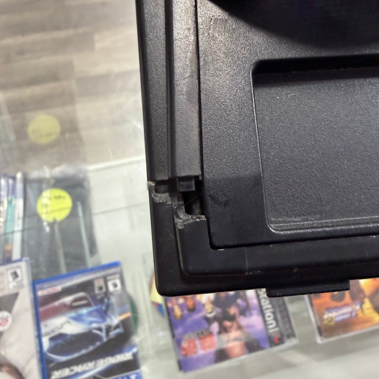Black GameCube System Gamecube (controller cables memory card included)