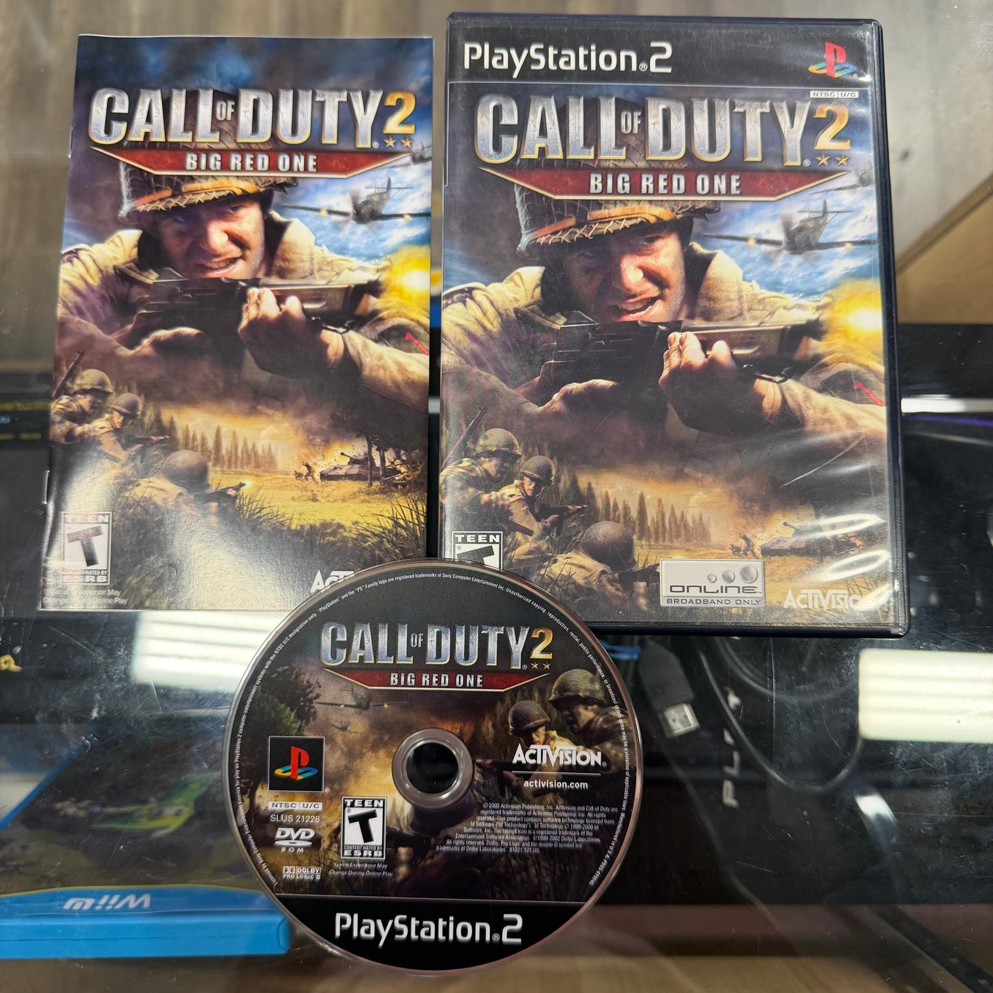 Call Of Duty 2 Big Red One Playstation 2