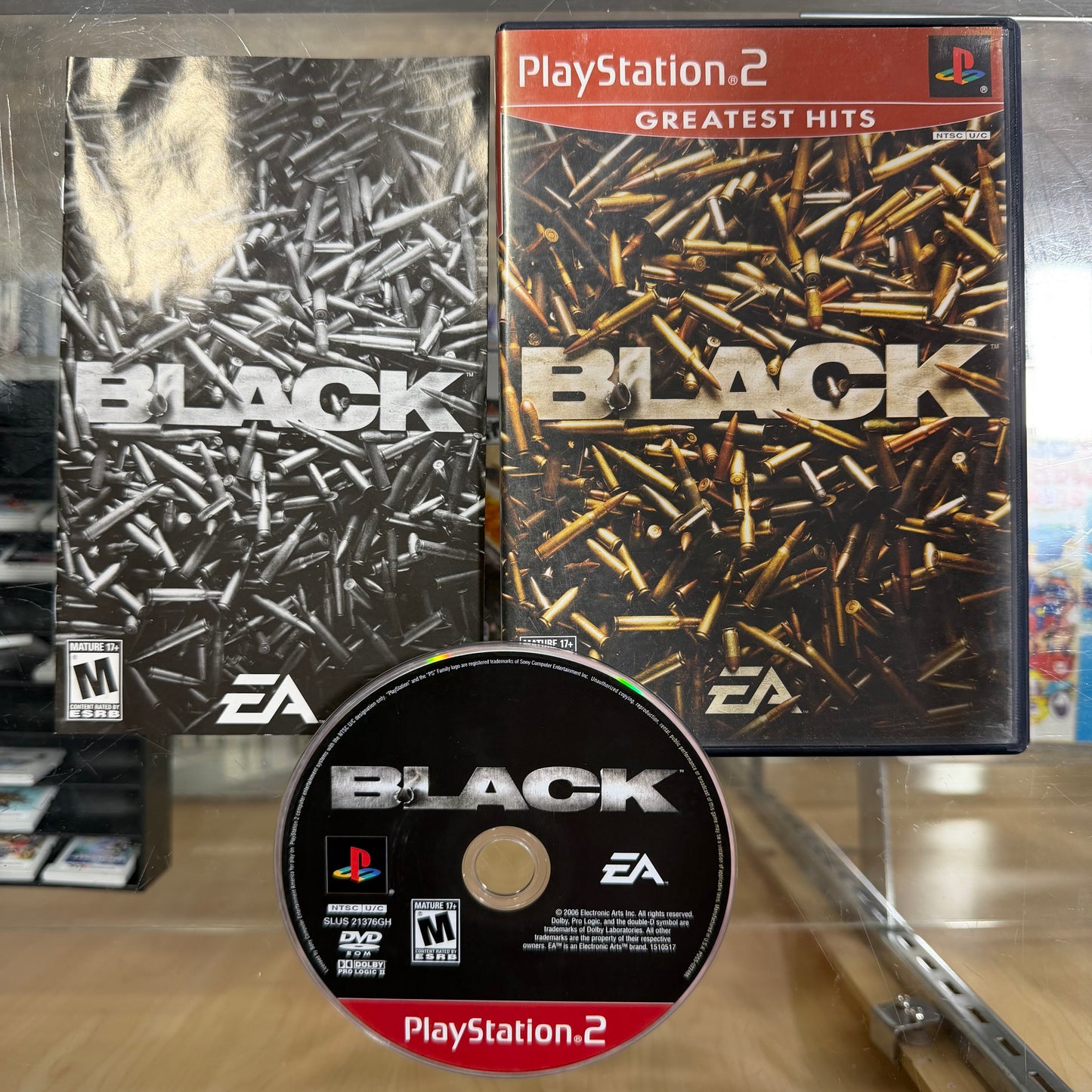 Black Playstation 2