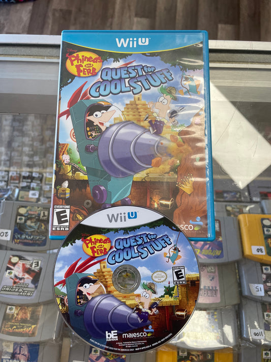 Phineas and Ferb Quest for Cool Stuff Nintendo Wii U