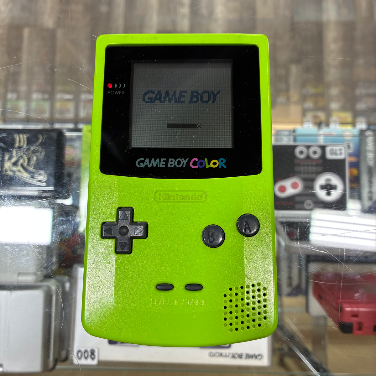 Game Boy Color Kiwi Handheld System with New Lens