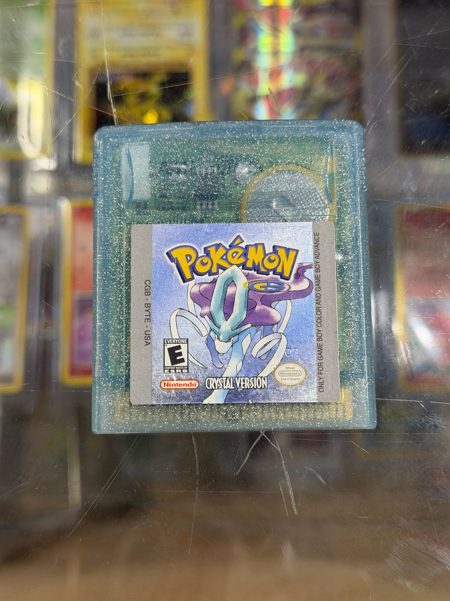 Pokémon Crystal Gameboy Color New Battery