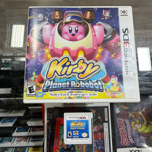 Kirby Planet Robobot Nintendo 3DS