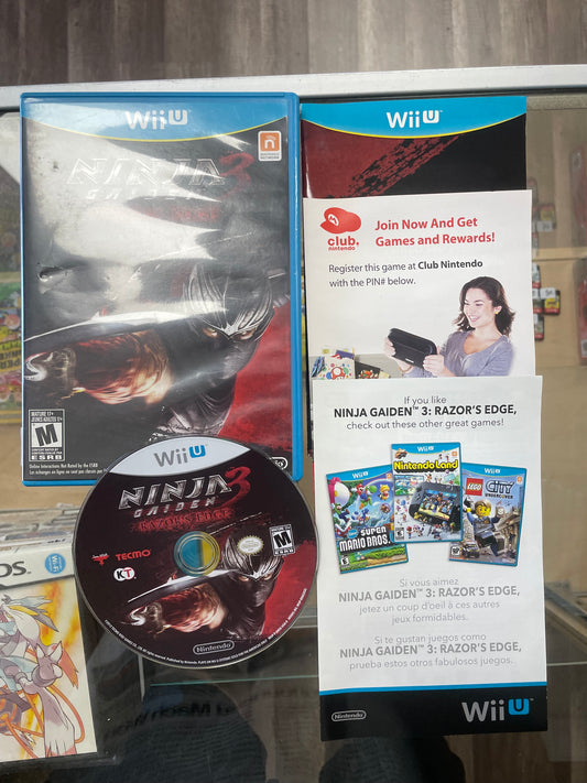 Ninja Gaiden 3 Razors Edge Nintendo Wii U