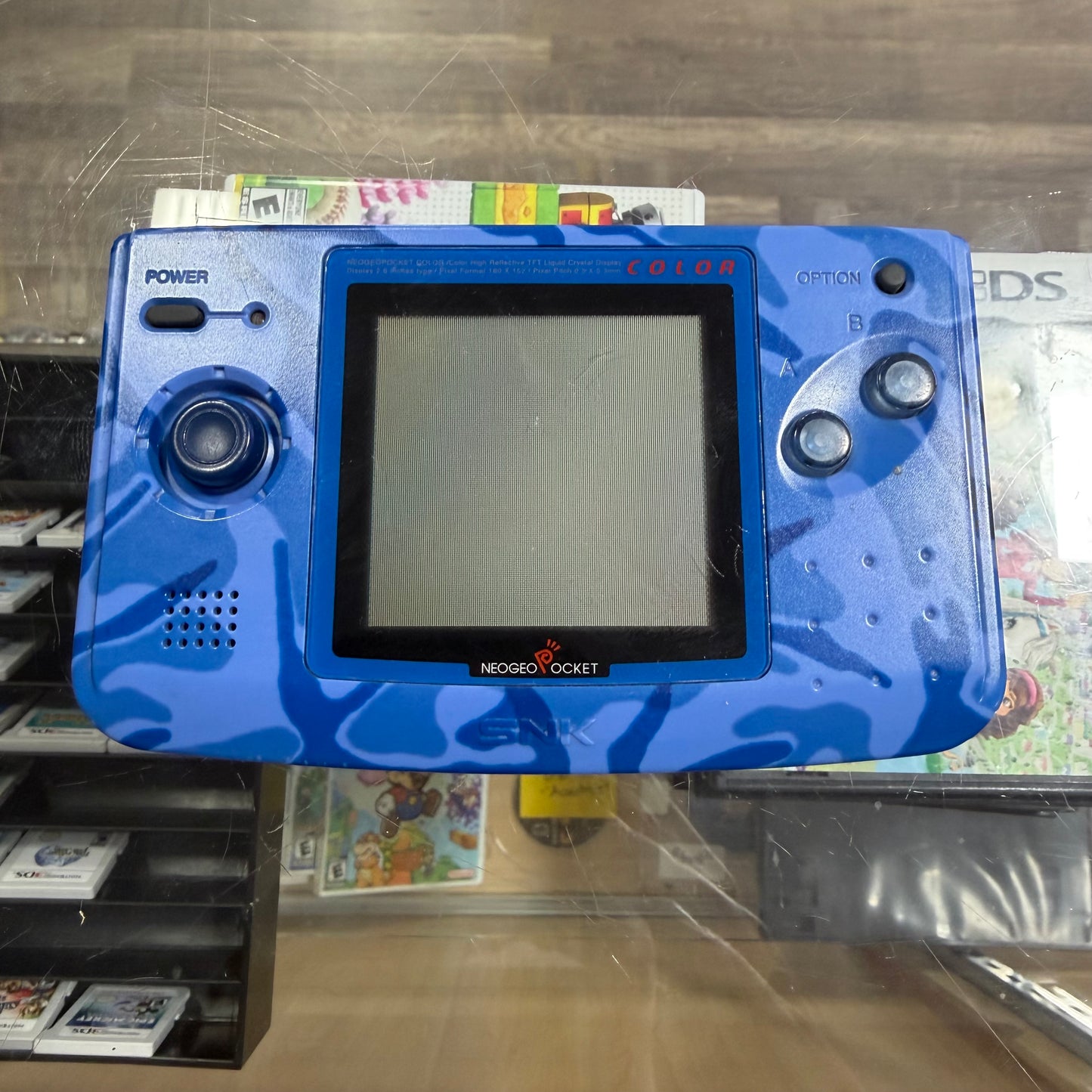 Neo Geo POCKET Color AQUA BLUE Handheld System