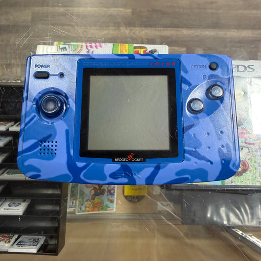 Neo Geo POCKET Color AQUA BLUE Handheld System