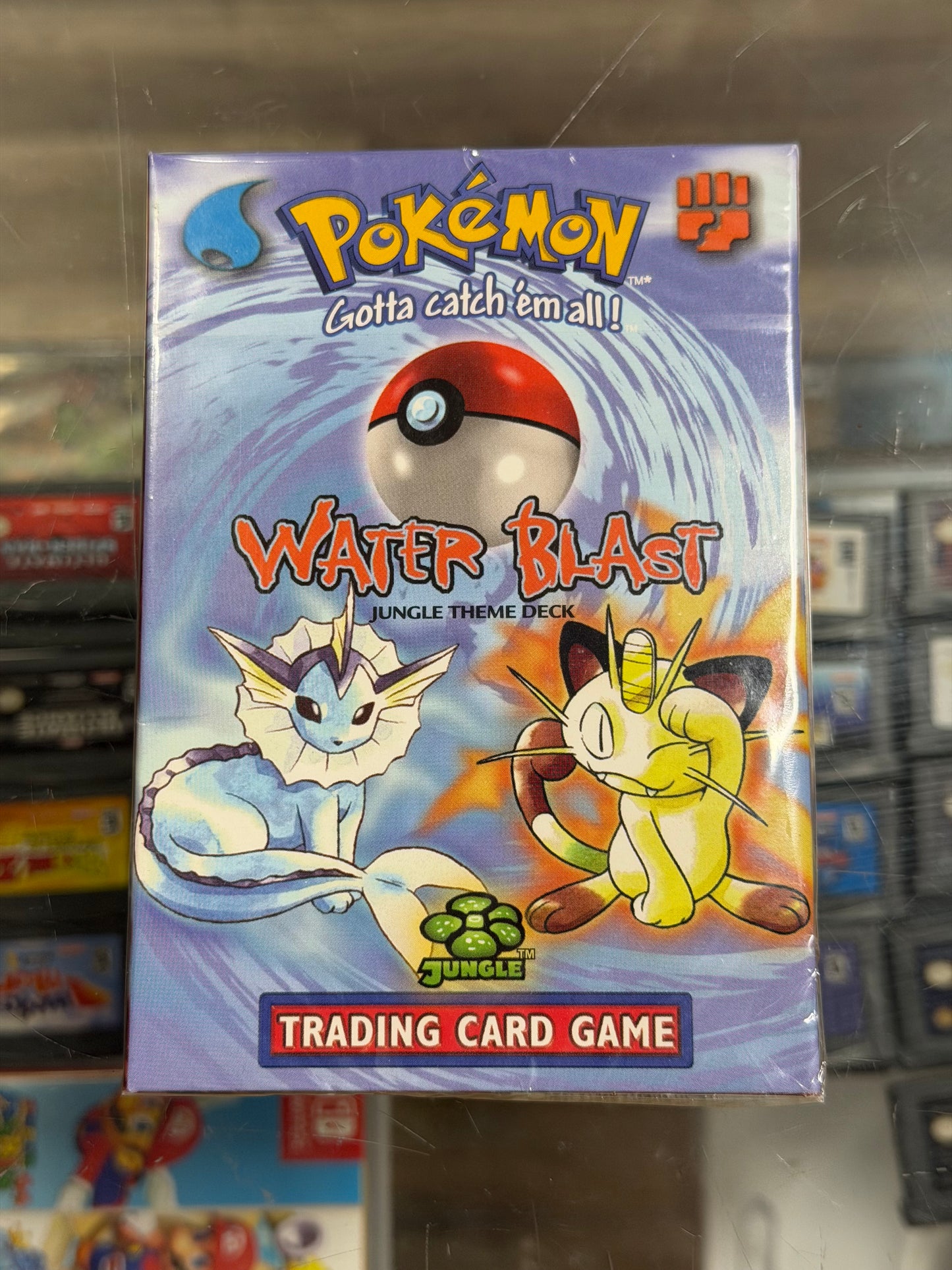 Pokémon Water Blast Theme Deck Jungle - Unopened