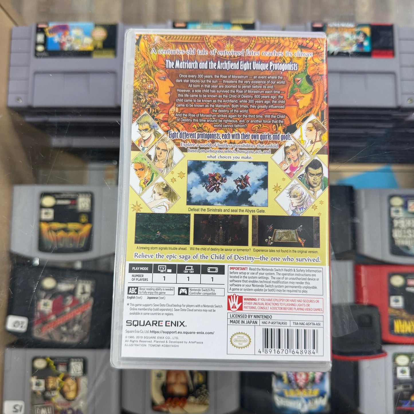 Romancing SaGa 3 Nintendo Switch Sealed