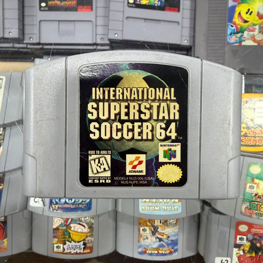 International Superstar Soccer 64 Nintendo 64