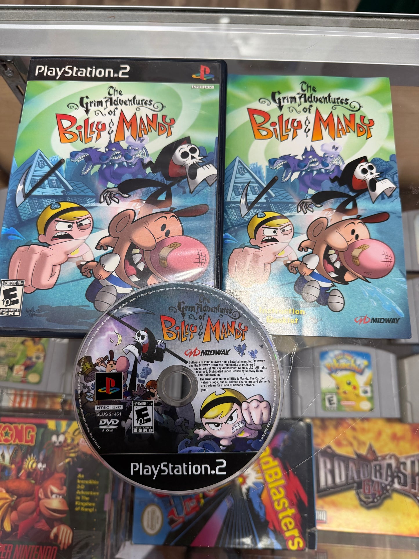 Grim Adventures Of Billy & Mandy Playstation 2 CIB