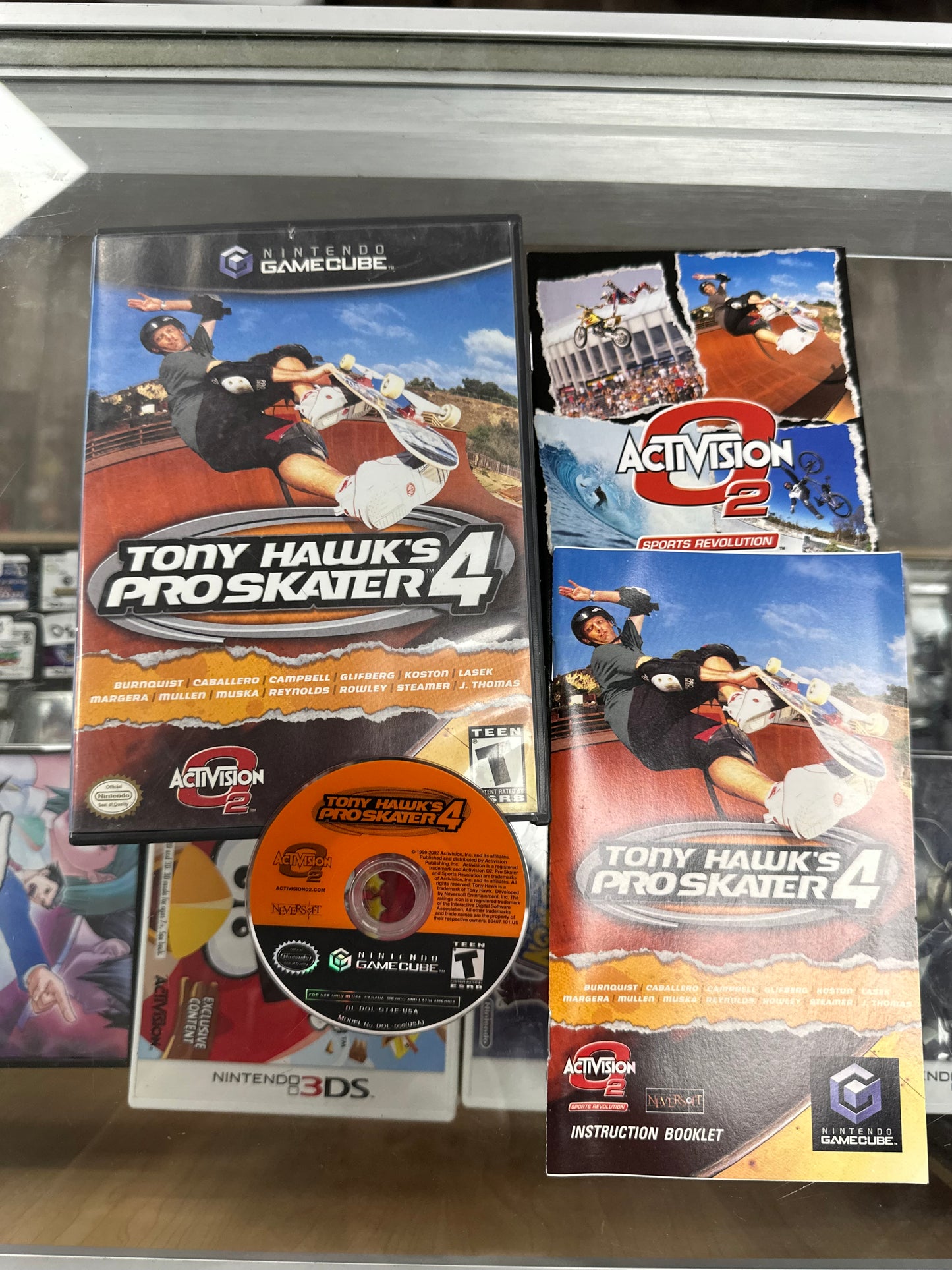 Tony Hawk’s Pro Skater 4 Nintendo GameCube CIB