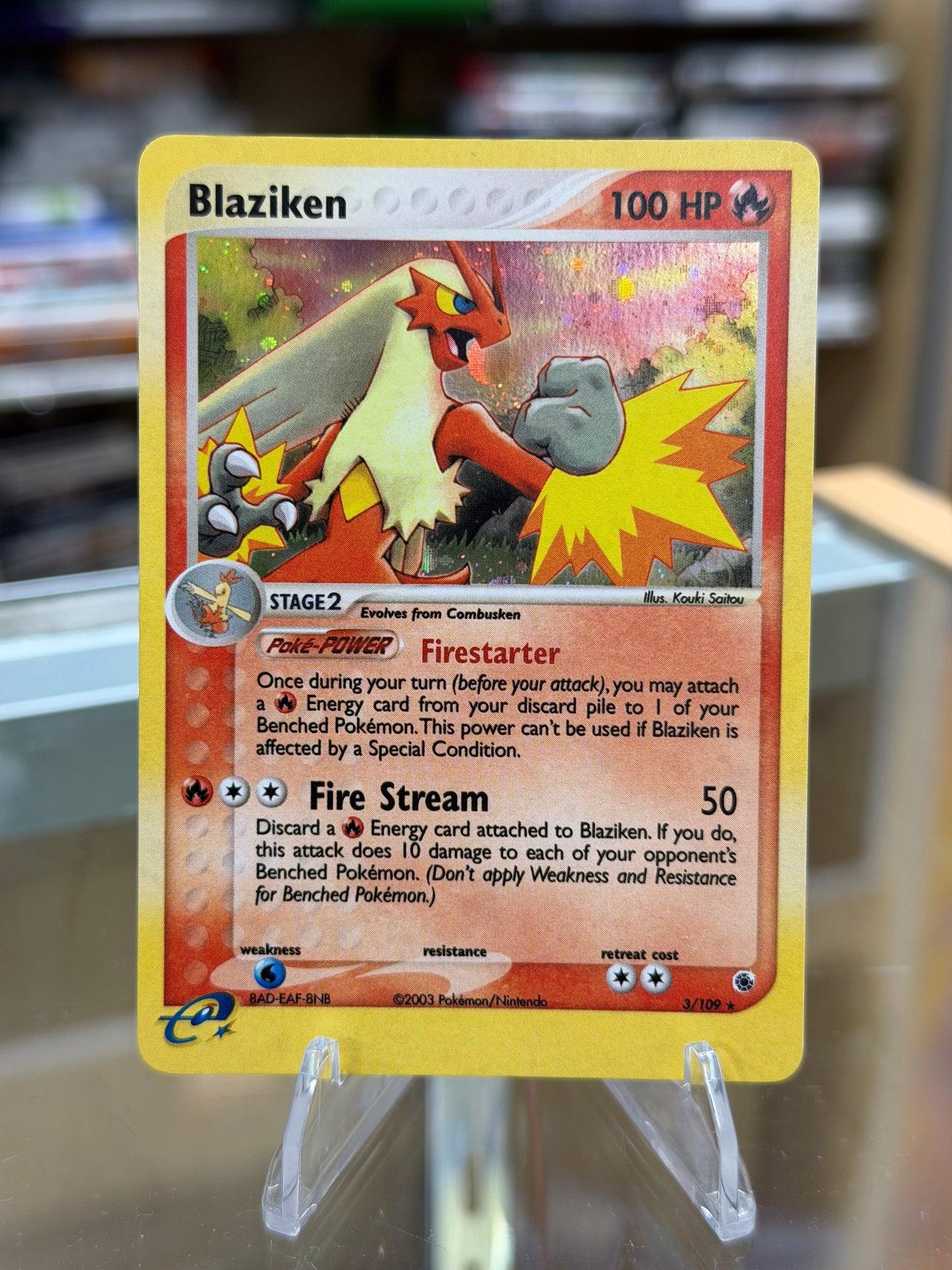 Blaziken - Ruby and Sapphire (NM)
