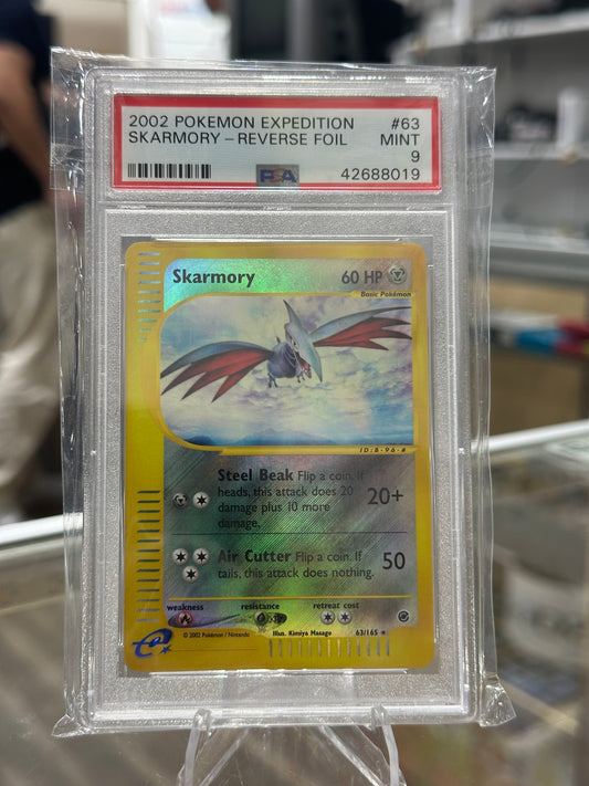 Skarmory Expedition - Reverse Holo PSA 9