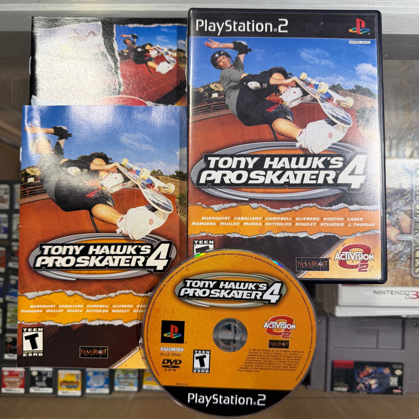 Tony Hawk 4 Playstation 2