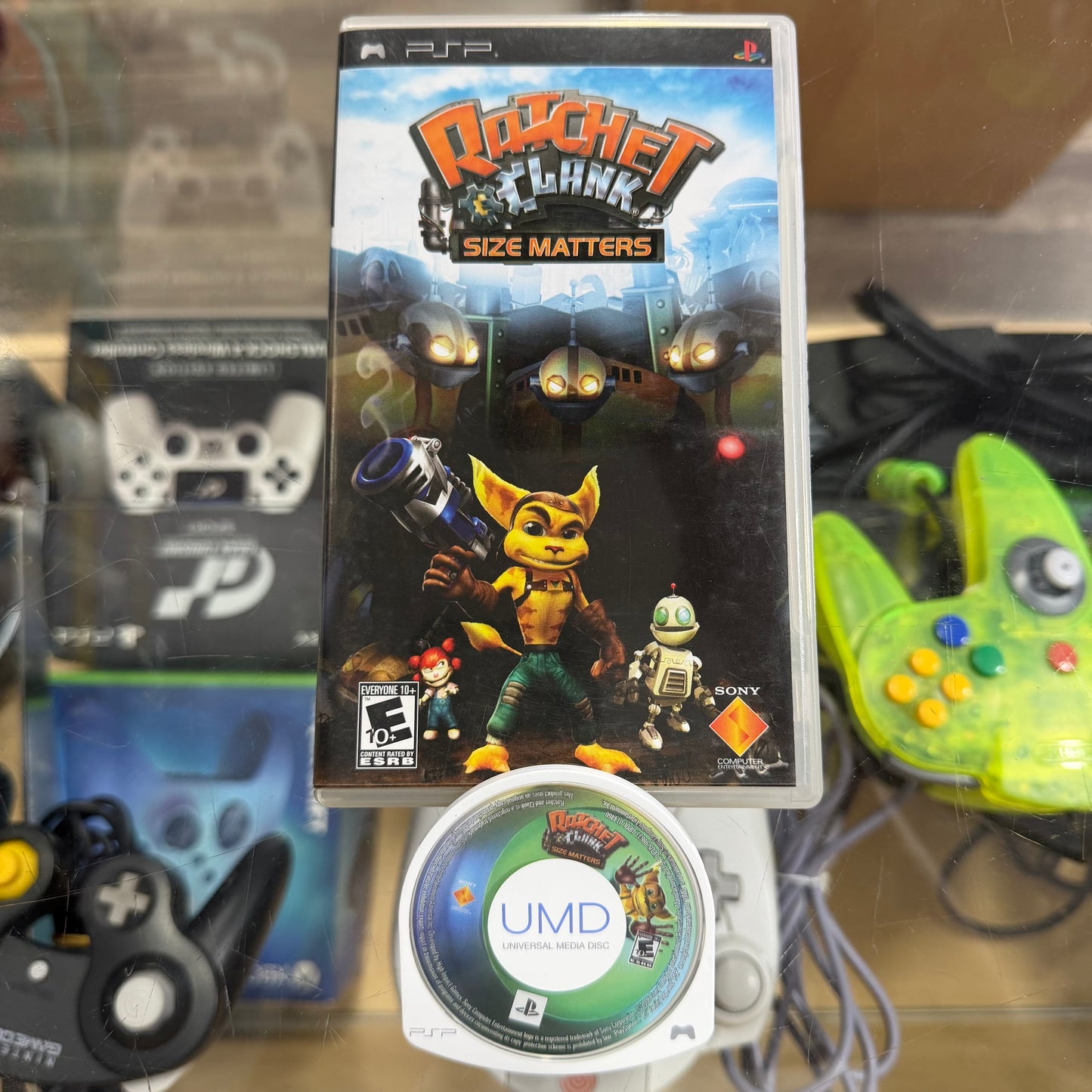 Ratchet & Clank Size Matters PSP