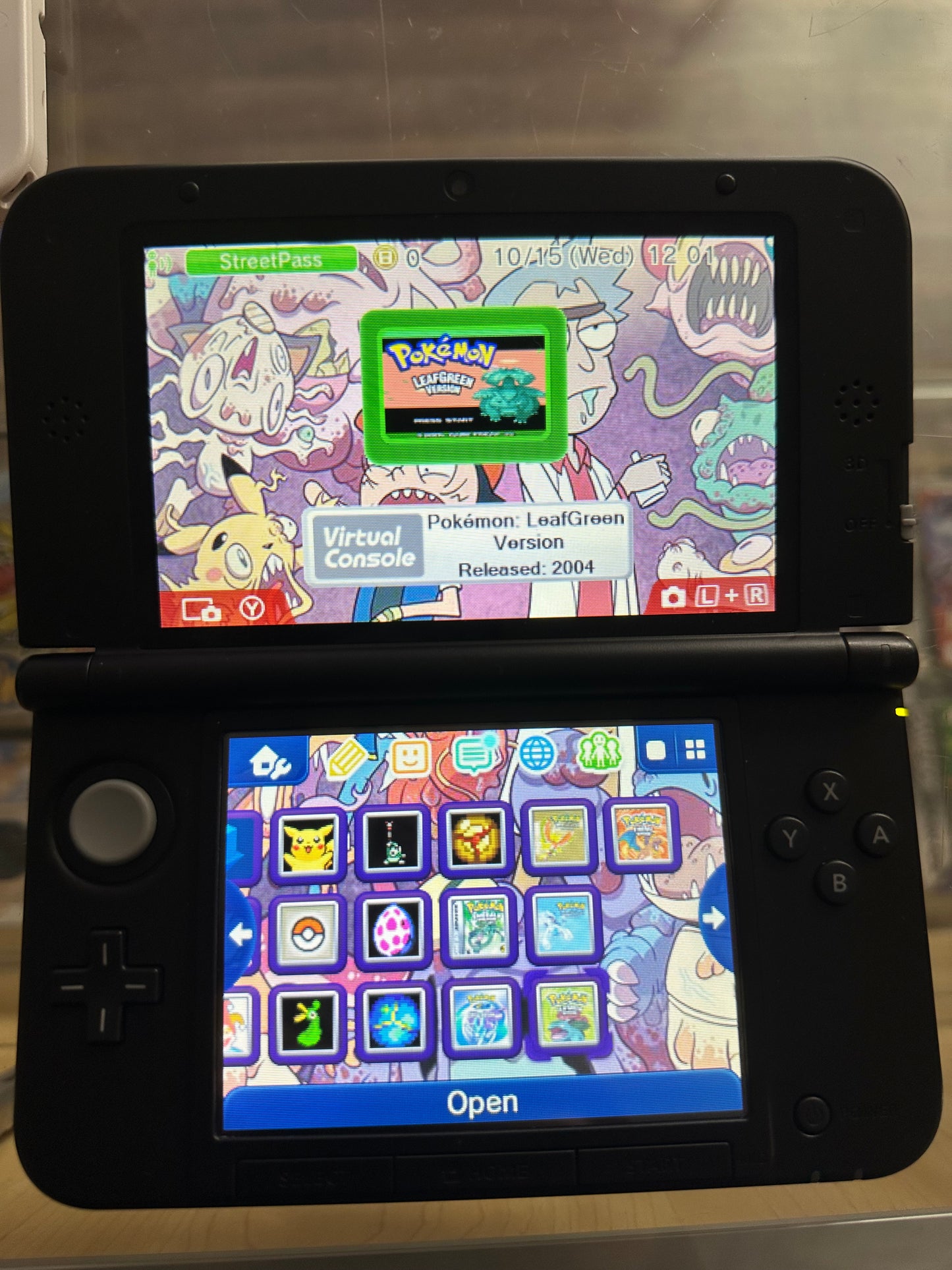 Red Nintendo 3DS LL Handheld System (US Region) with Digital Games