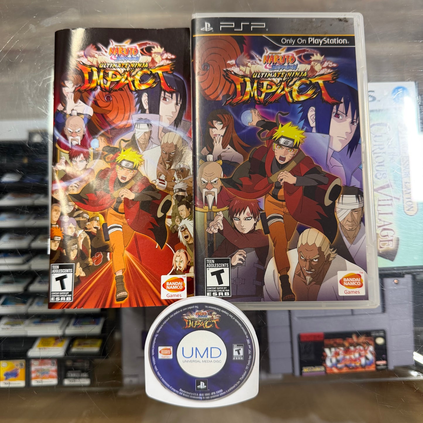 Naruto Shippuden: Ultimate Ninja Impact PSP
