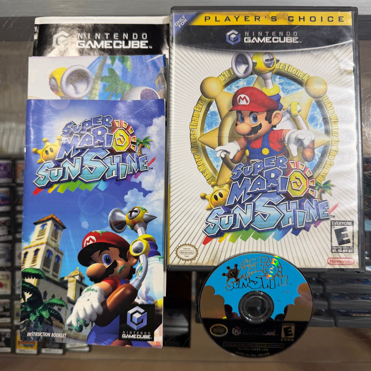 Super Mario Sunshine Nintendo GameCube ( 3 )