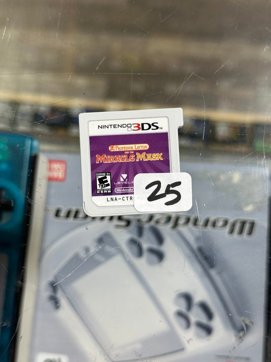 Professor Layton and the Miracle Mask Nintendo 3DS