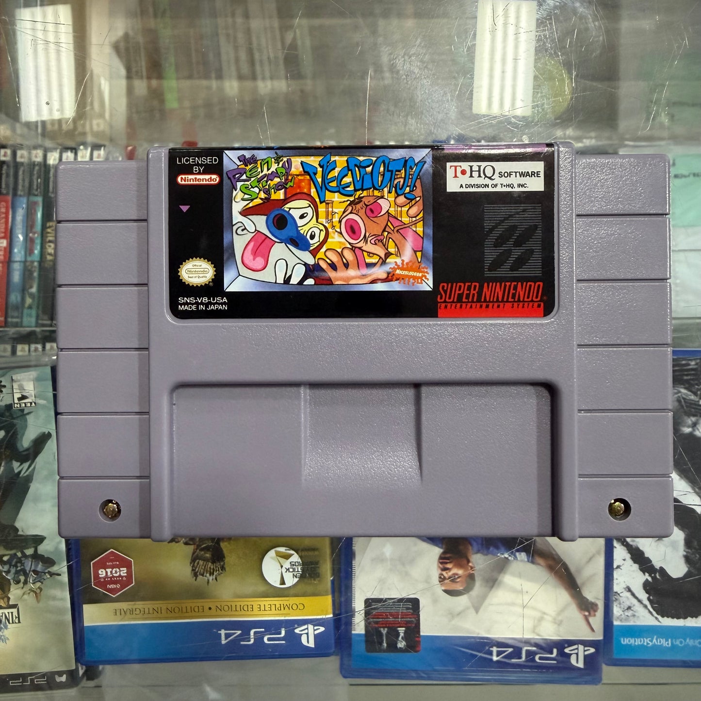 The Ren And Stimpy Show Veediots Super Nintendo
