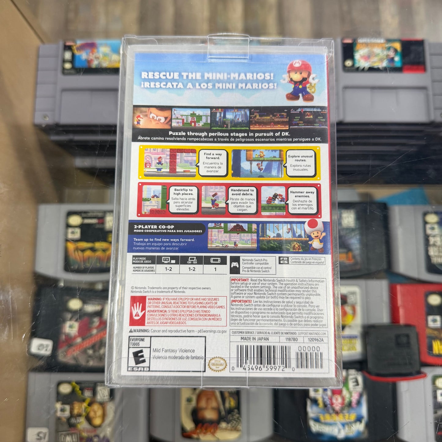 Mario VS Donkey Kong Nintendo Switch Sealed